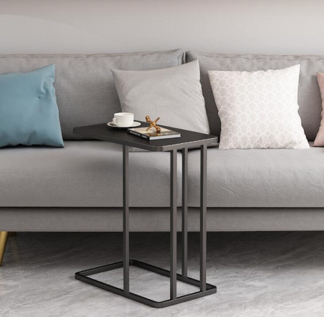 Nordic marble small coffee table mesa de centro simple modern living room iron sofa side creative bedside table mini table