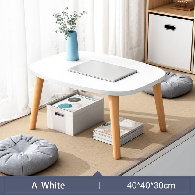 Creative Nordic Coffee Table Tea Table End Table For Office Home Magazine Shelf Small Desk Movable Bedroom Living Room Furniture