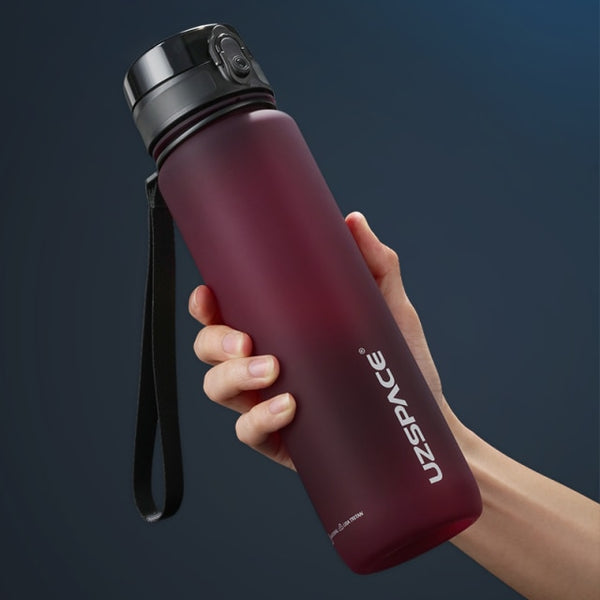 High Quality Water Bottle 500ML 1000ML BPA Free Leak Proof Portable For Drink Bottles Sports Gym Eco Friendly