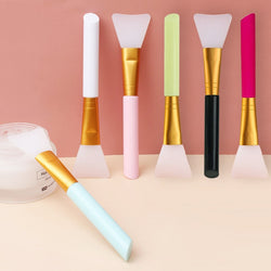 Silicone Brush Gel Glue Resin Jewelry Making Tools Face Mask Glue Brush Homemade Facial Mask Stirring Brush Smear Supplies Tool