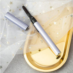 Portable Pen Style Electric Heated Eyelash Curler Eye Lashes Long Lasting Curler  Rapid Heating Curler Makeup Tools Lash Comb